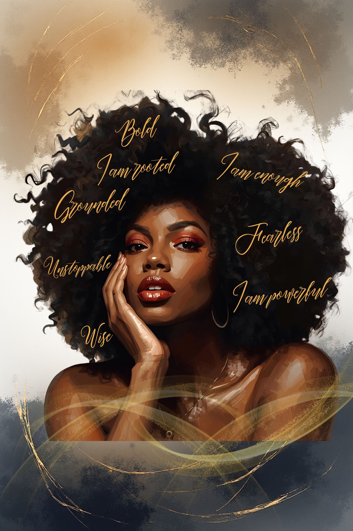 “Rooted In Power”- Digital Wall Art