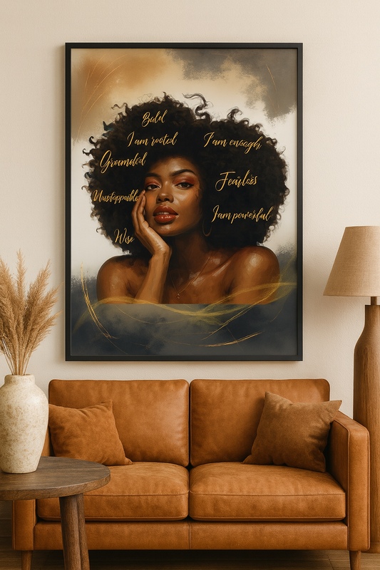 “Rooted In Power”- Digital Wall Art